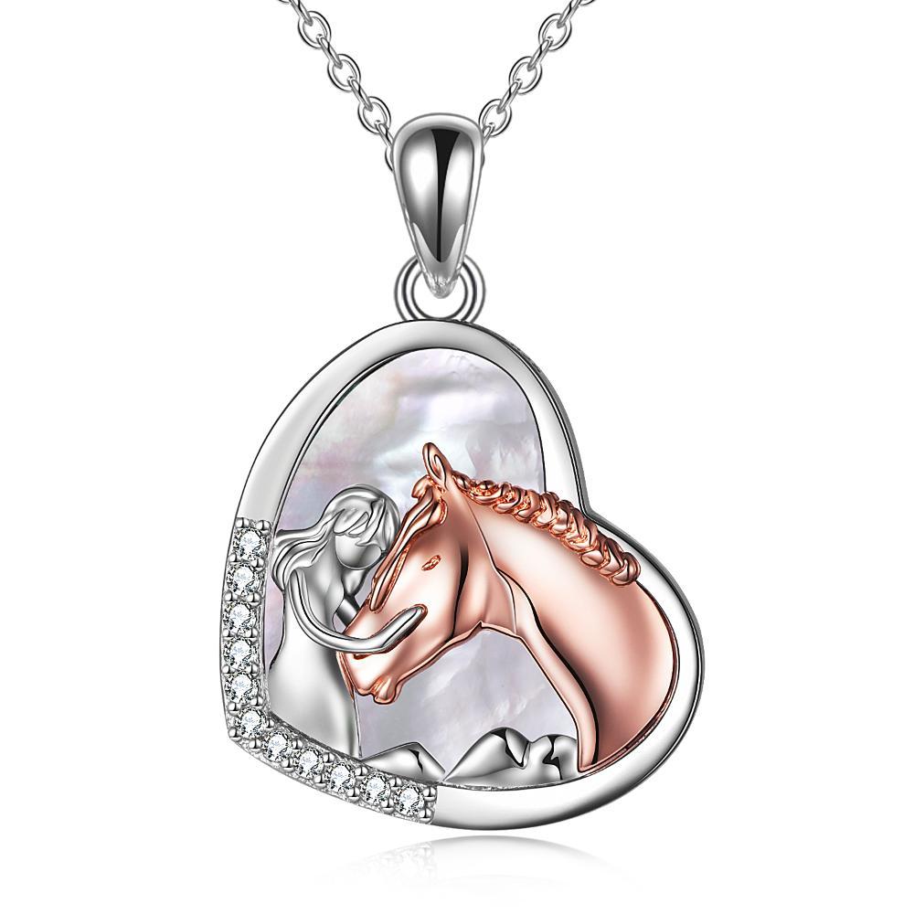 Sterling Silver Heart Pendant Necklace