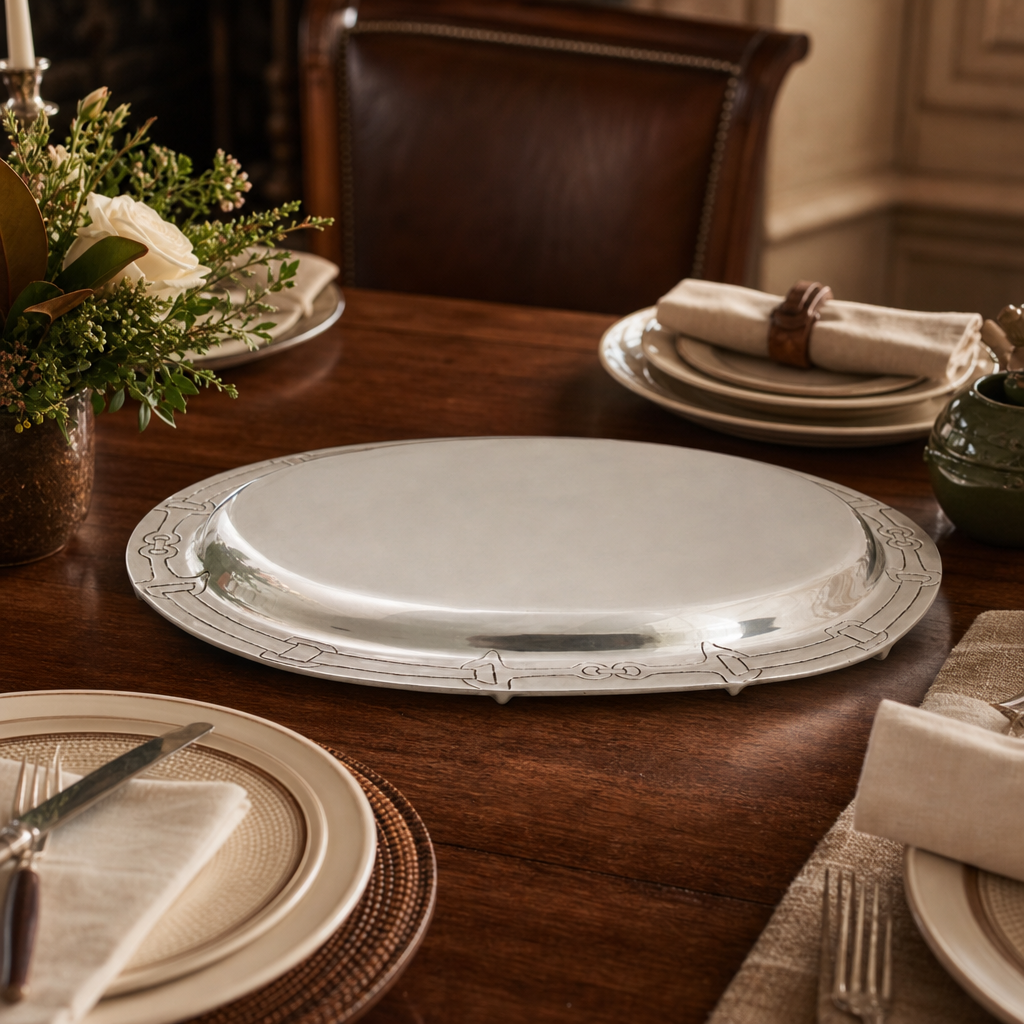 Equestrian Oval Platter