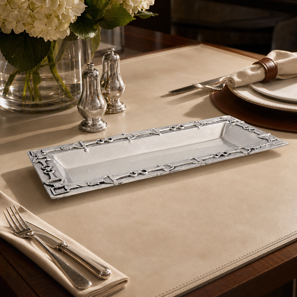 Equestrian Oblong Tray