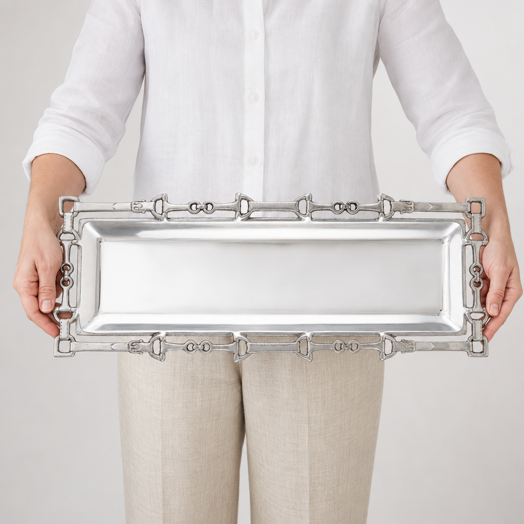Equestrian Oblong W/Openwork