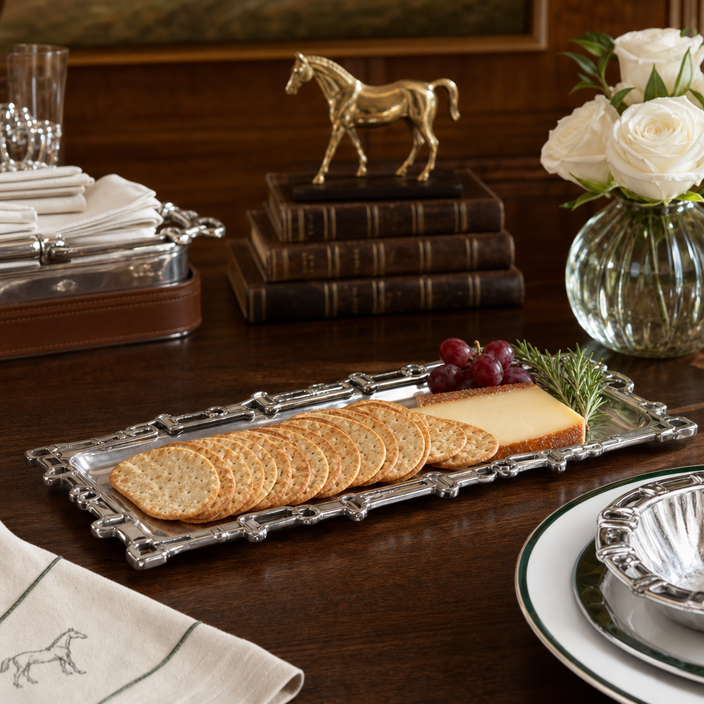 Equestrian Oblong W/Openwork