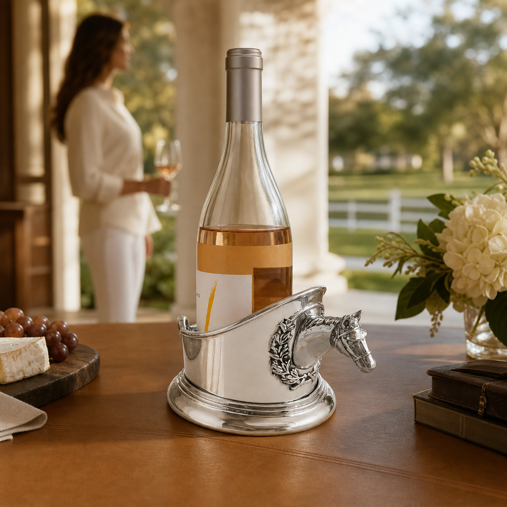 Wine Caddy - Horse Head