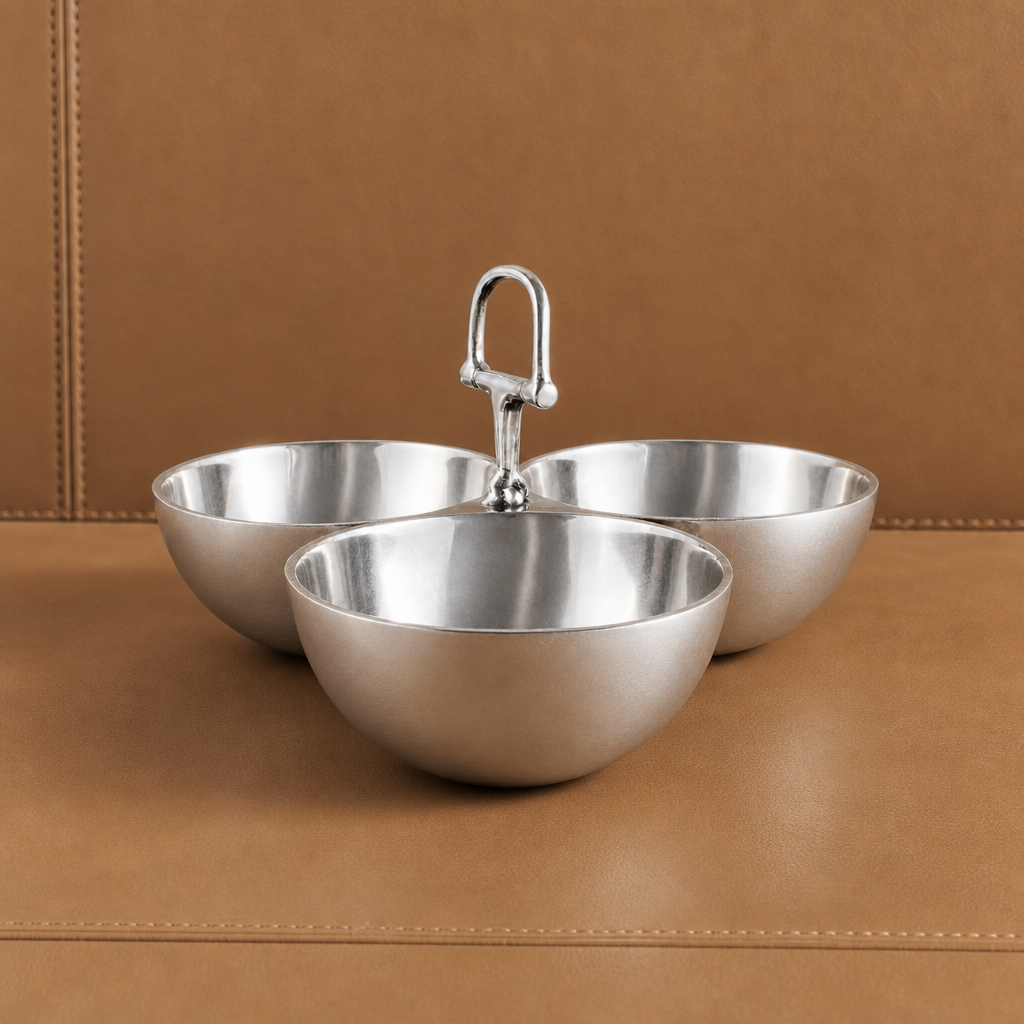 Equestrian Bit 3 Nut Bowl
