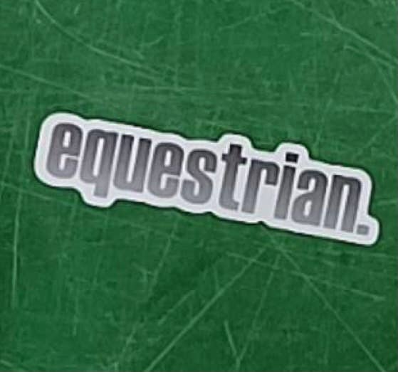 Equestrian Fox Hunter Jumper Riding PVC Stickers