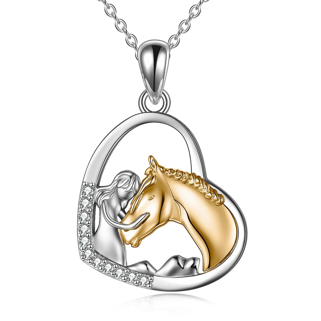 Sterling Silver Heart Pendant Necklace