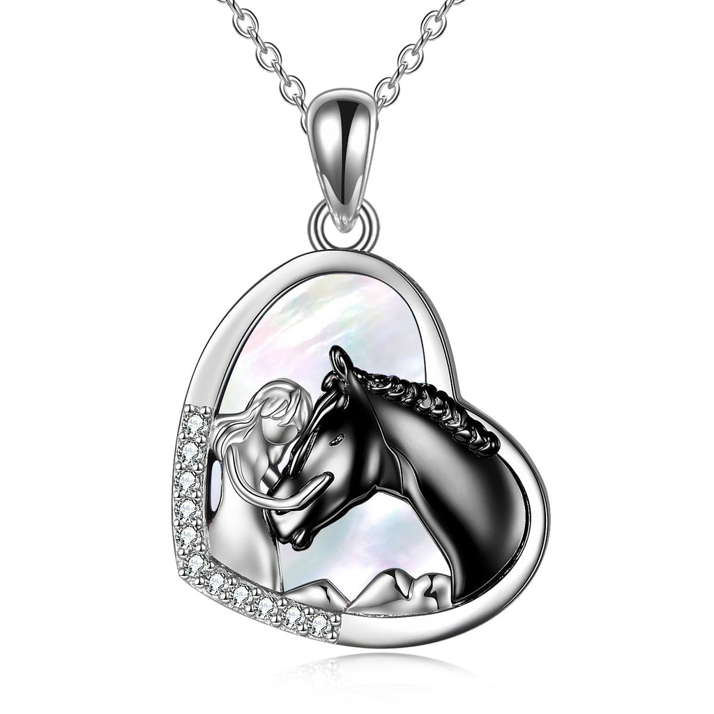 Sterling Silver Heart Pendant Necklace
