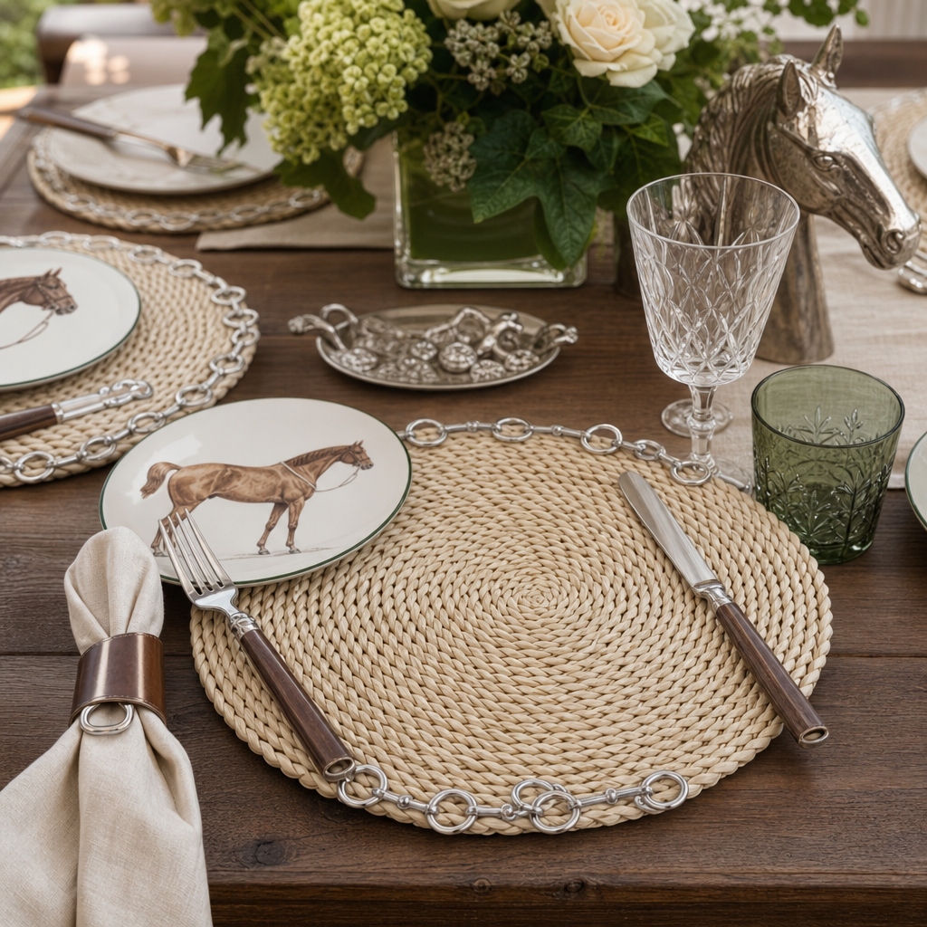 Equestrian Placemats - set of 4