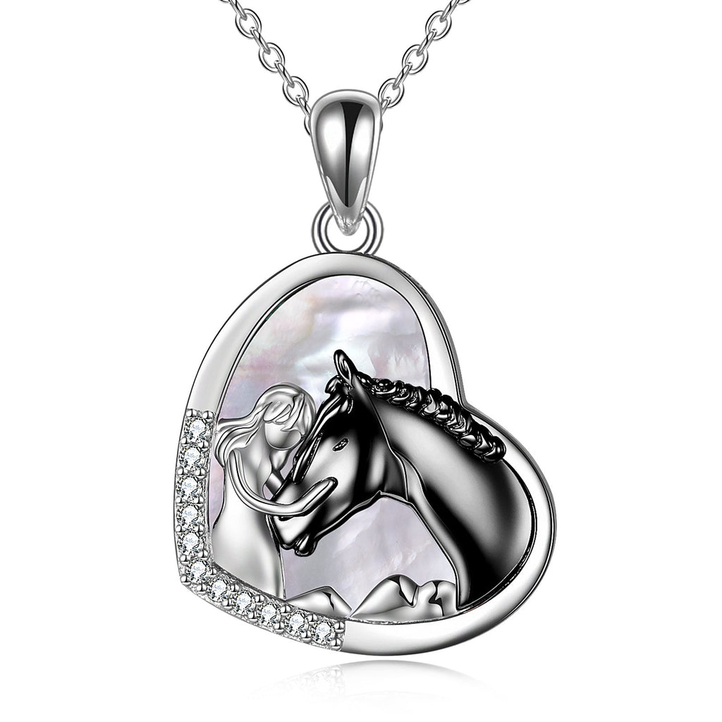 Sterling Silver Heart Pendant Necklace