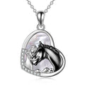 Sterling Silver Heart Pendant Necklace