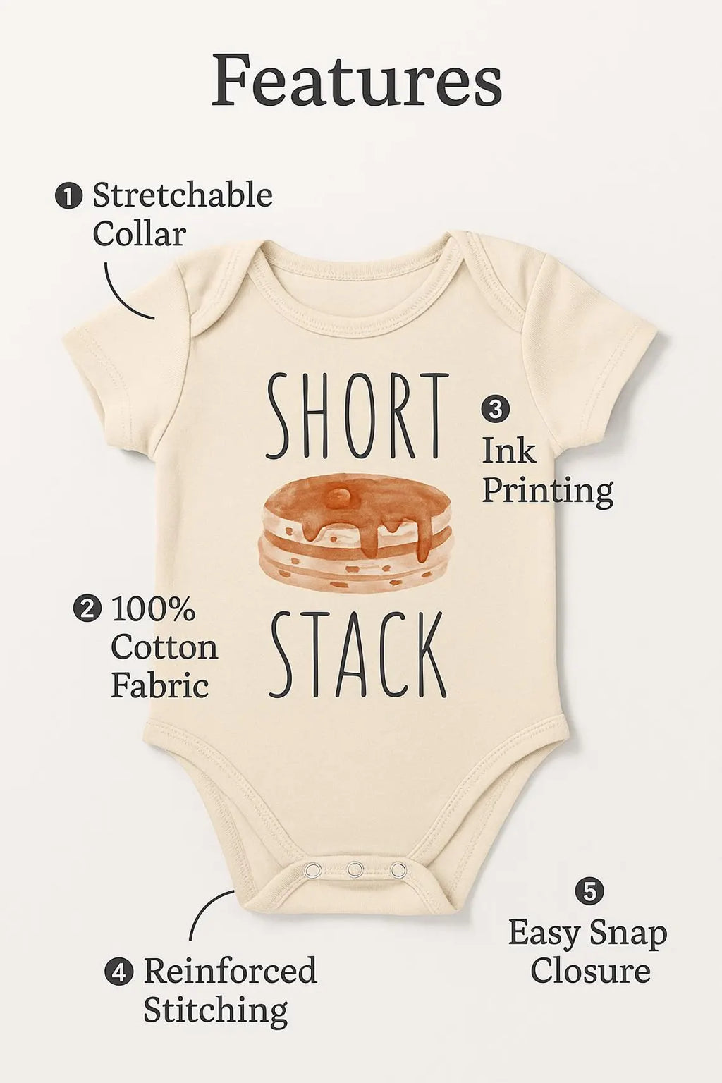 Crawl Walk Horse Ride Newborn Baby Bodysuit