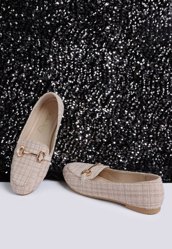 Drairi Horsebit Detail Tweed Loafers
