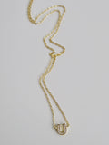 Diamond Horseshoe Necklace