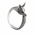 Pewter Fox Napkin Ring