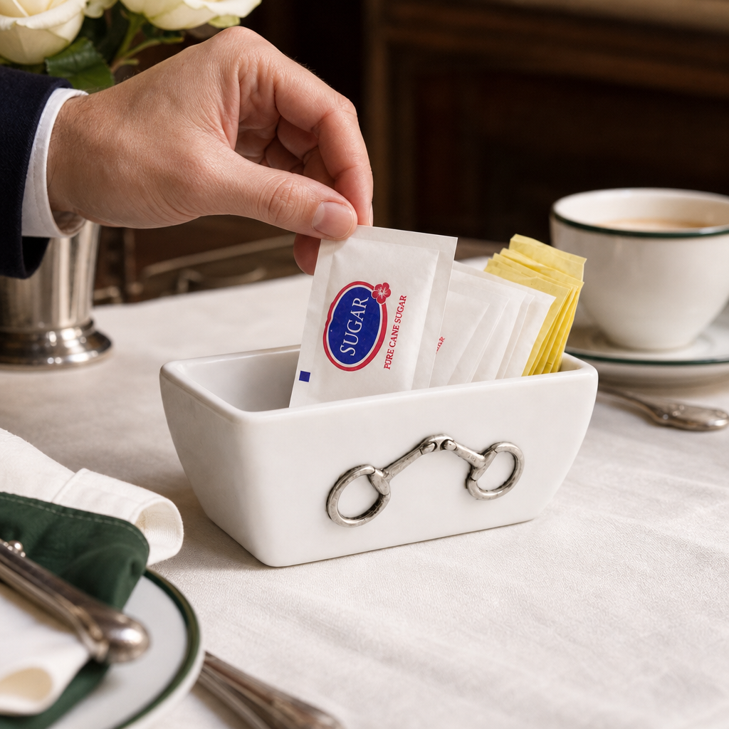 Equestrian Bit Sugar Packet Holder