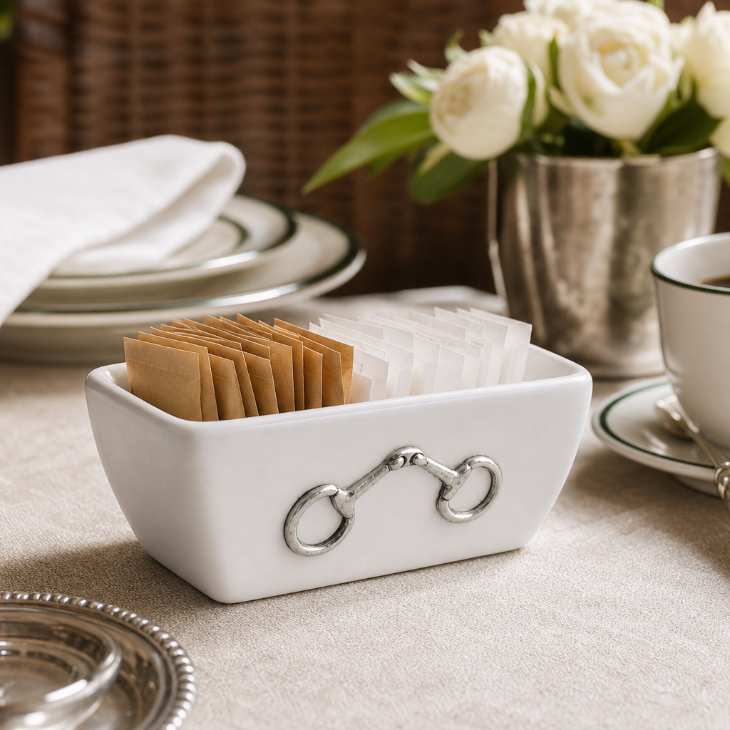 Equestrian Bit Sugar Packet Holder