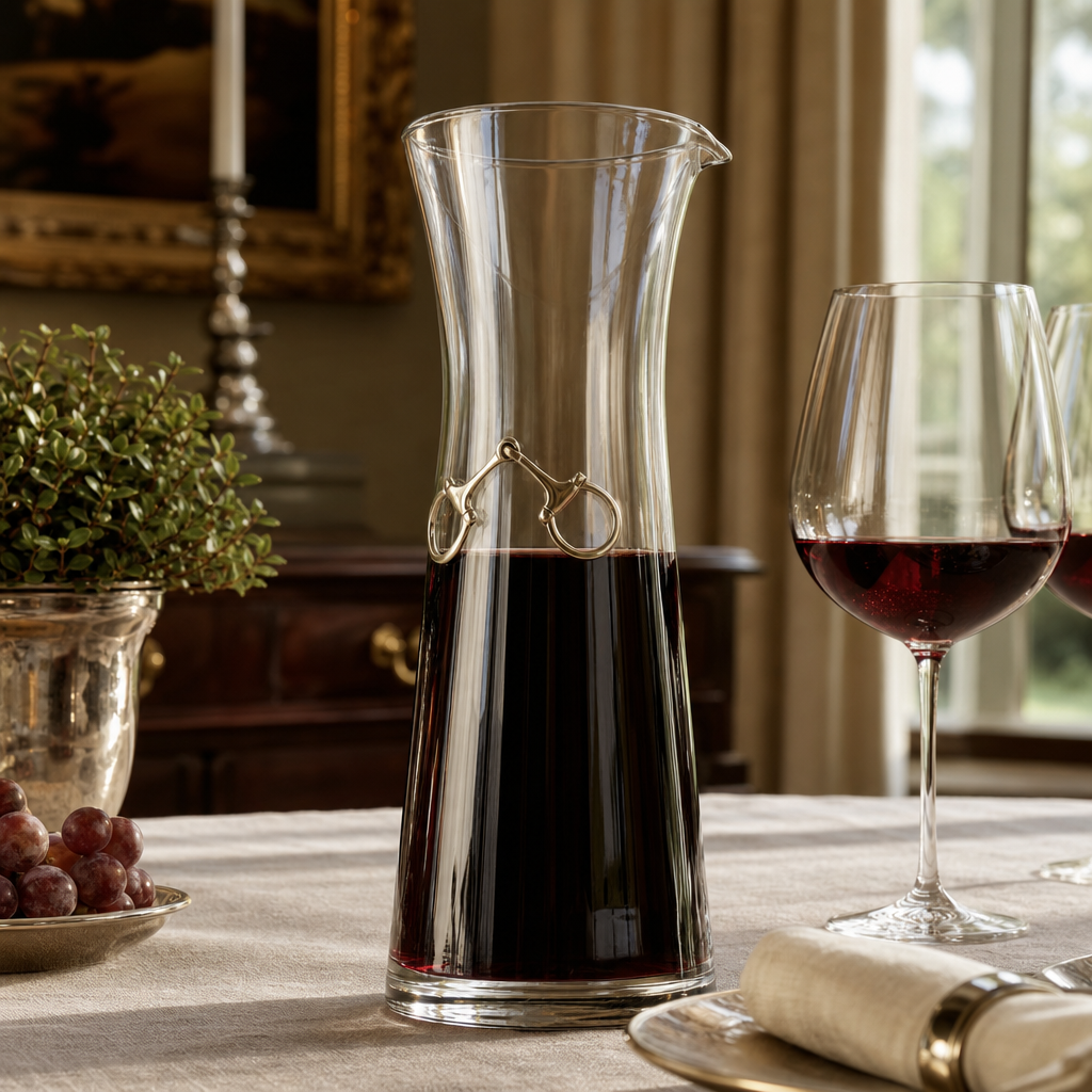 Equestrian Bit Wine Carafe