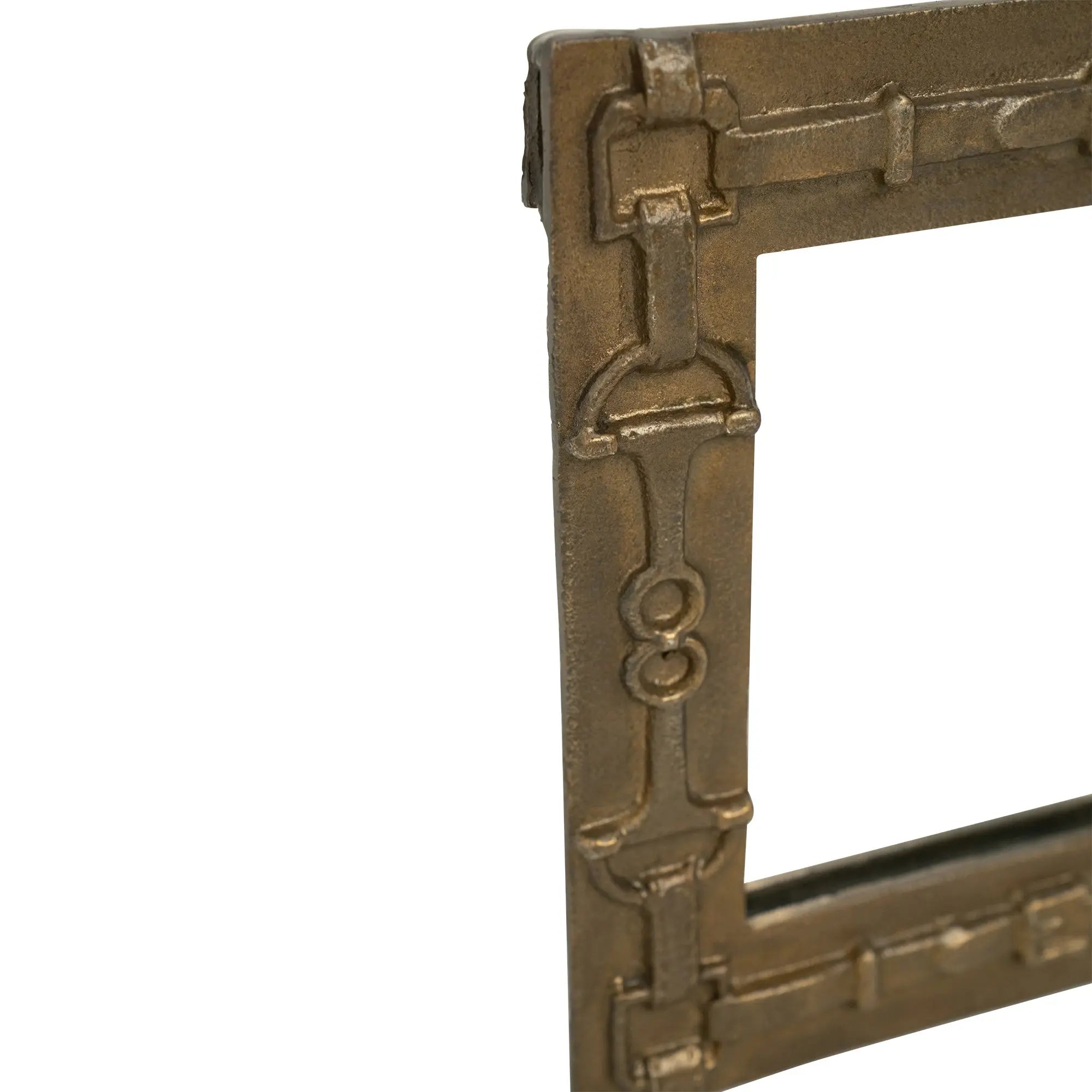 Rectangle Mirror with Decorative Bits