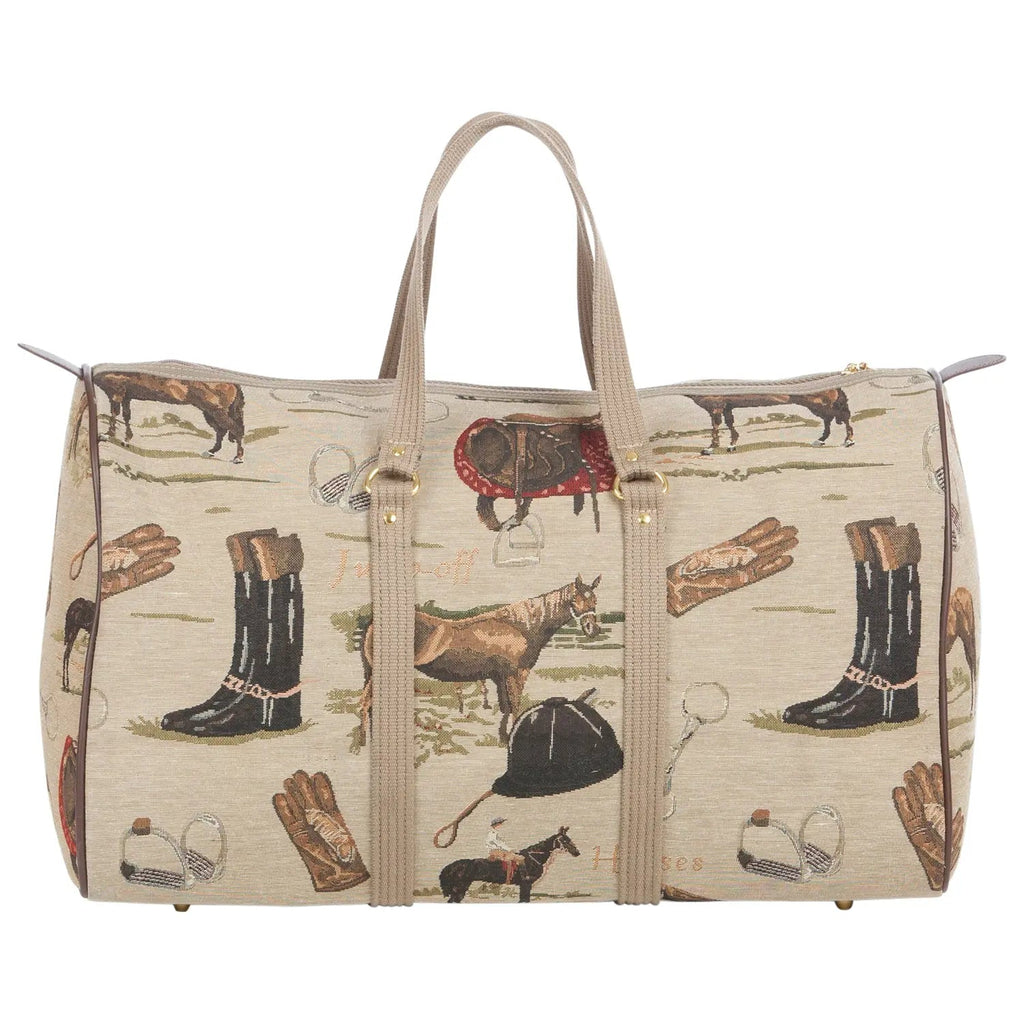 Tapestry Duffle Bag-English Design