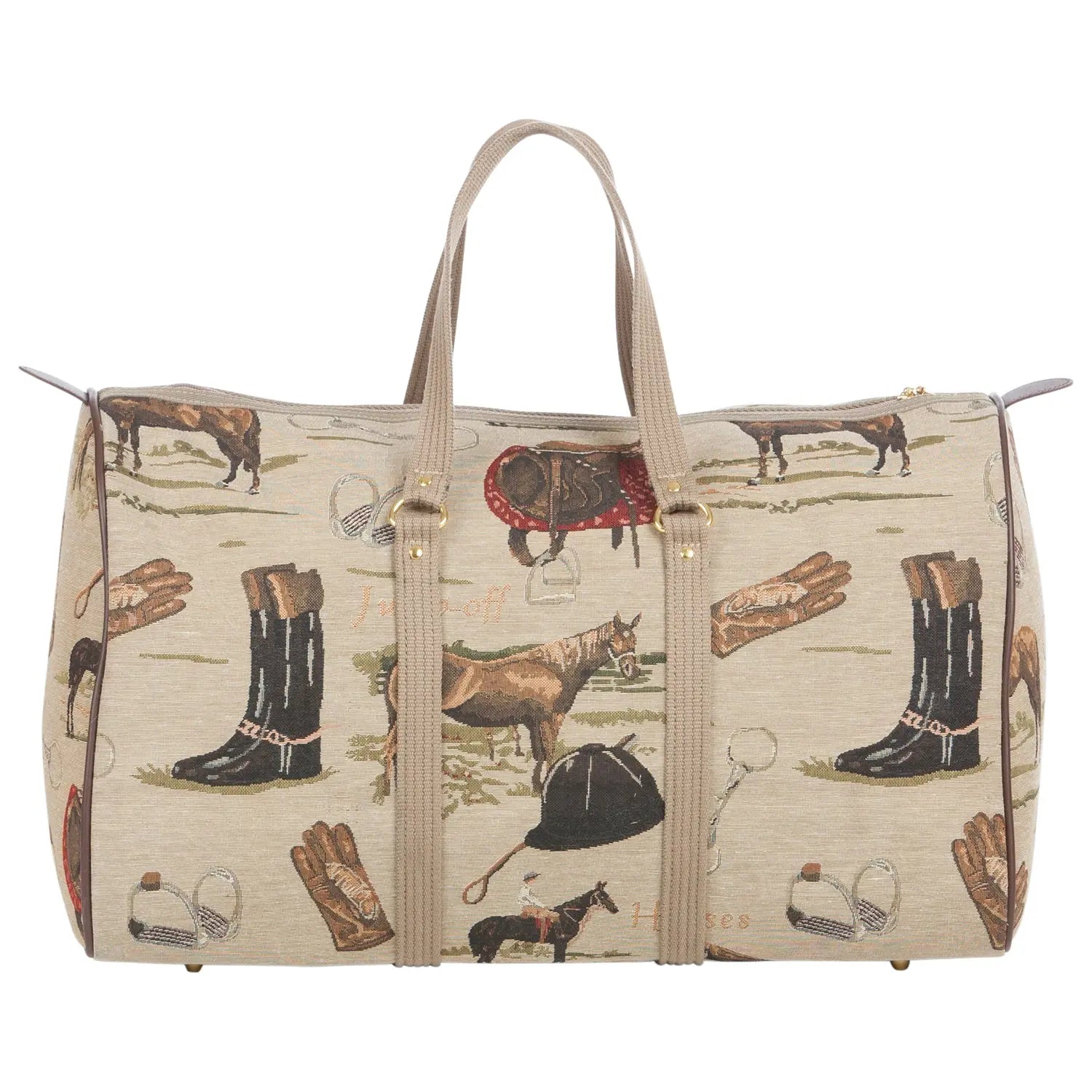 Tapestry Duffle Bag-English Design