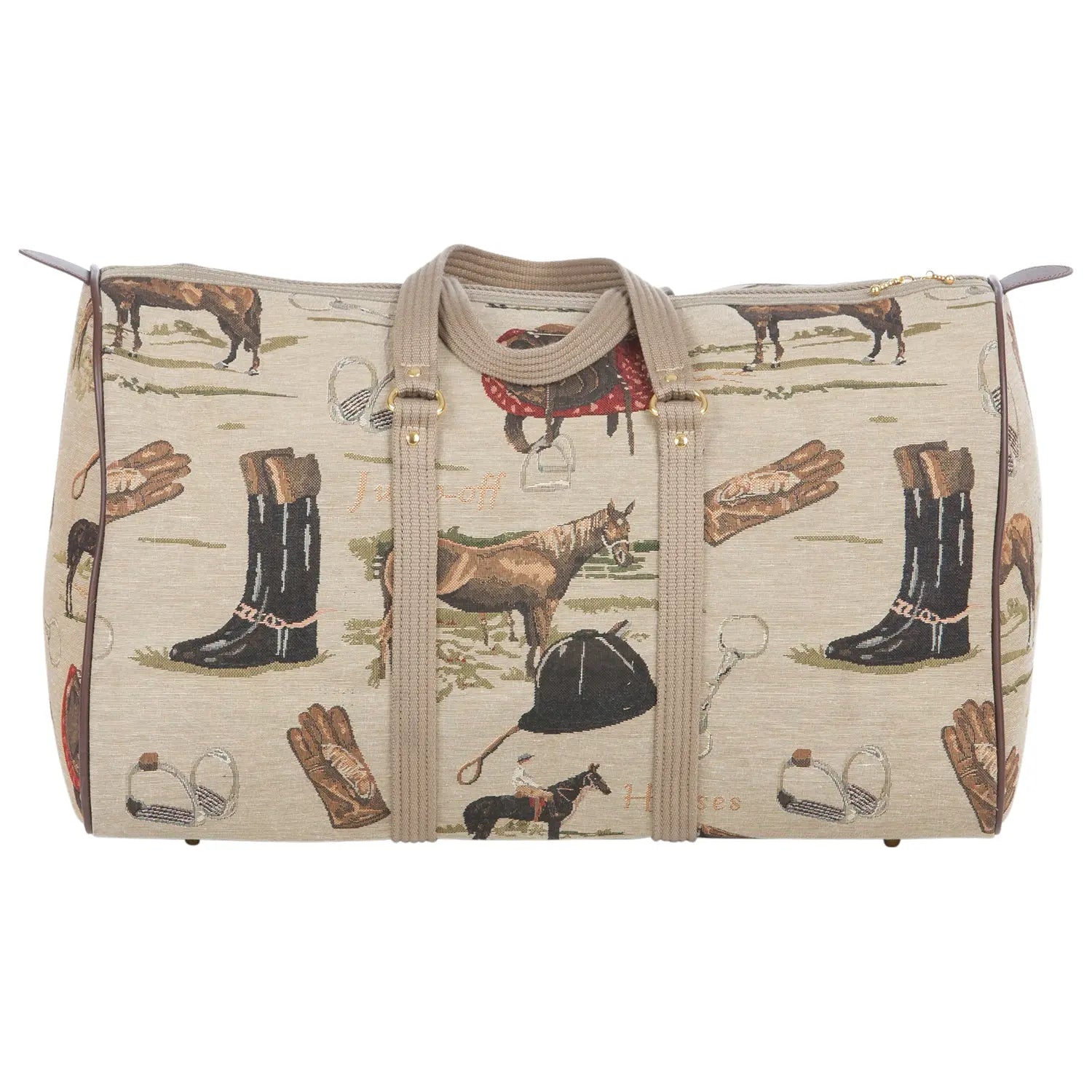 Tapestry Duffle Bag-English Design