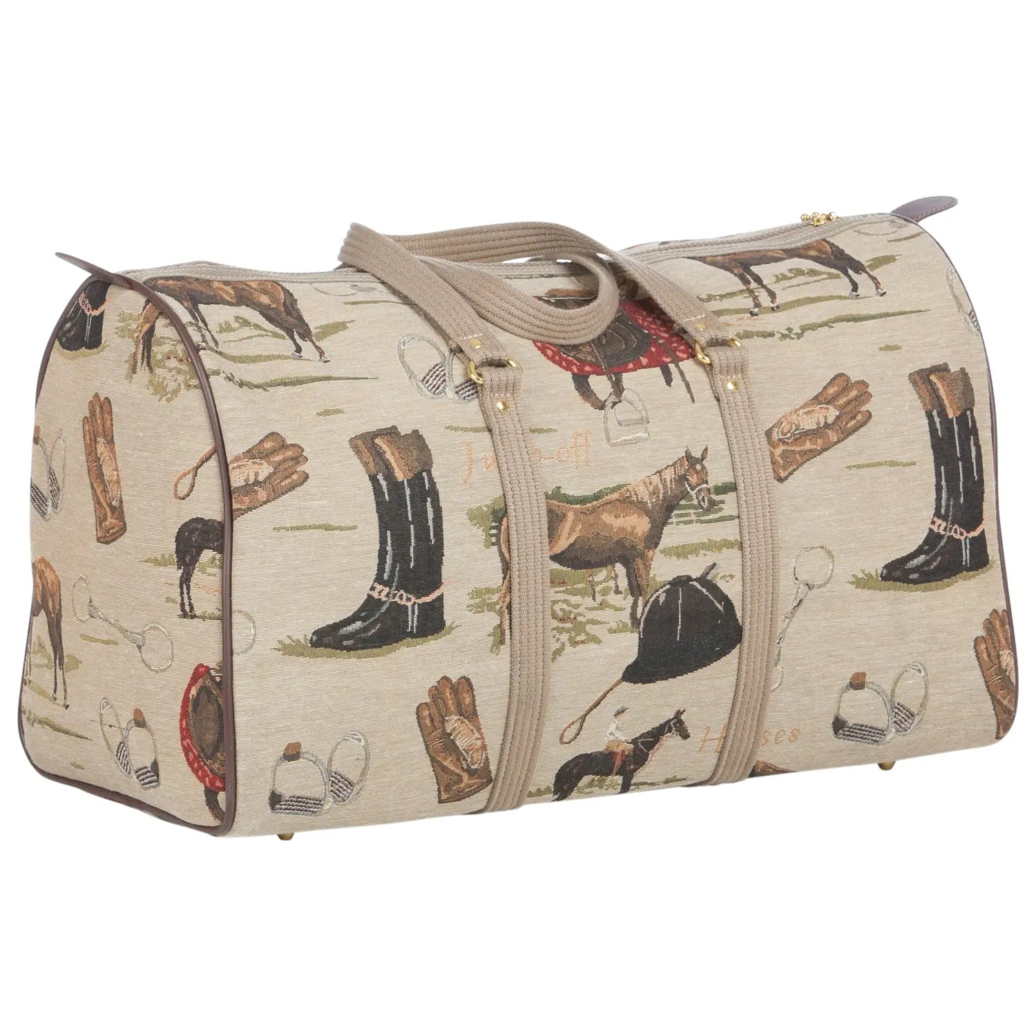 Tapestry Duffle Bag-English Design
