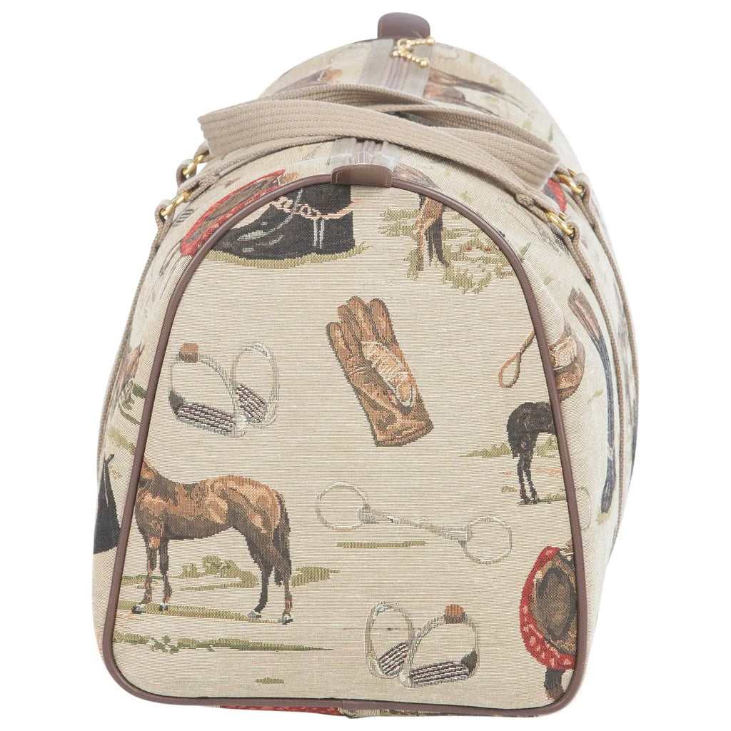 Tapestry Duffle Bag-English Design