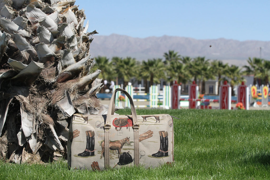 Tapestry Duffle Bag-English Design