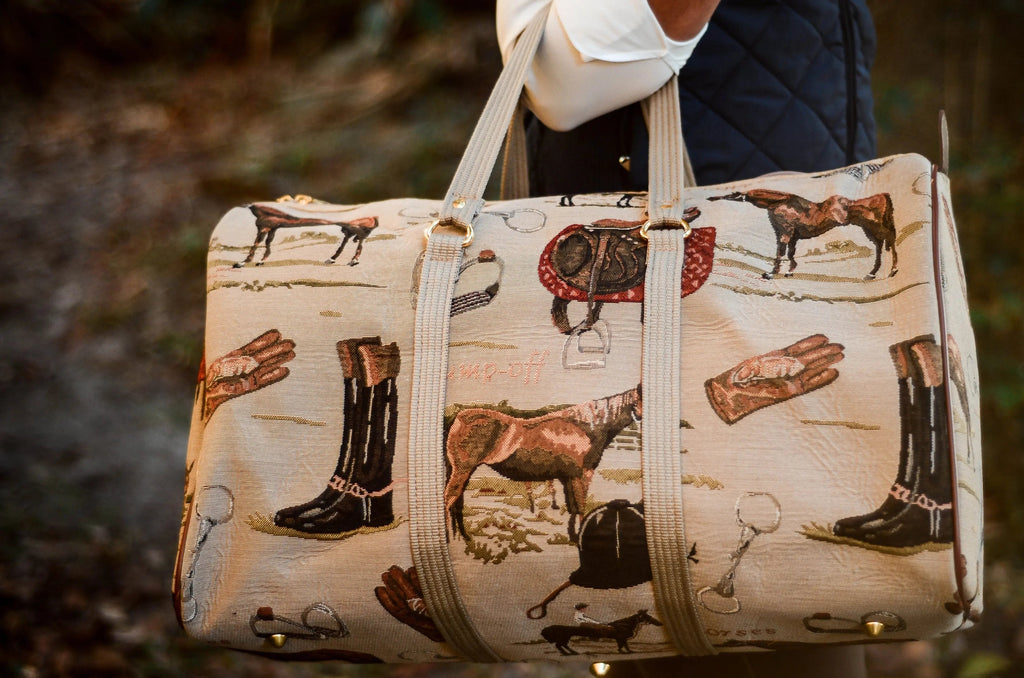 Tapestry Duffle Bag-English Design