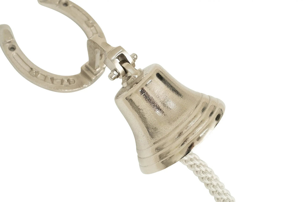 Wall Mounted Horse Shoe with Bell