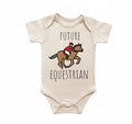 Jockey Equestrian Horse Newborn Gift Baby Onesie® Bodysuit