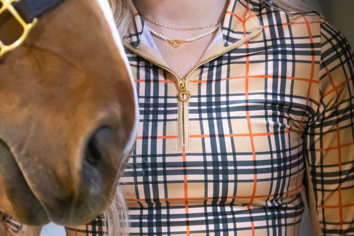 Plaid Sun Shirt