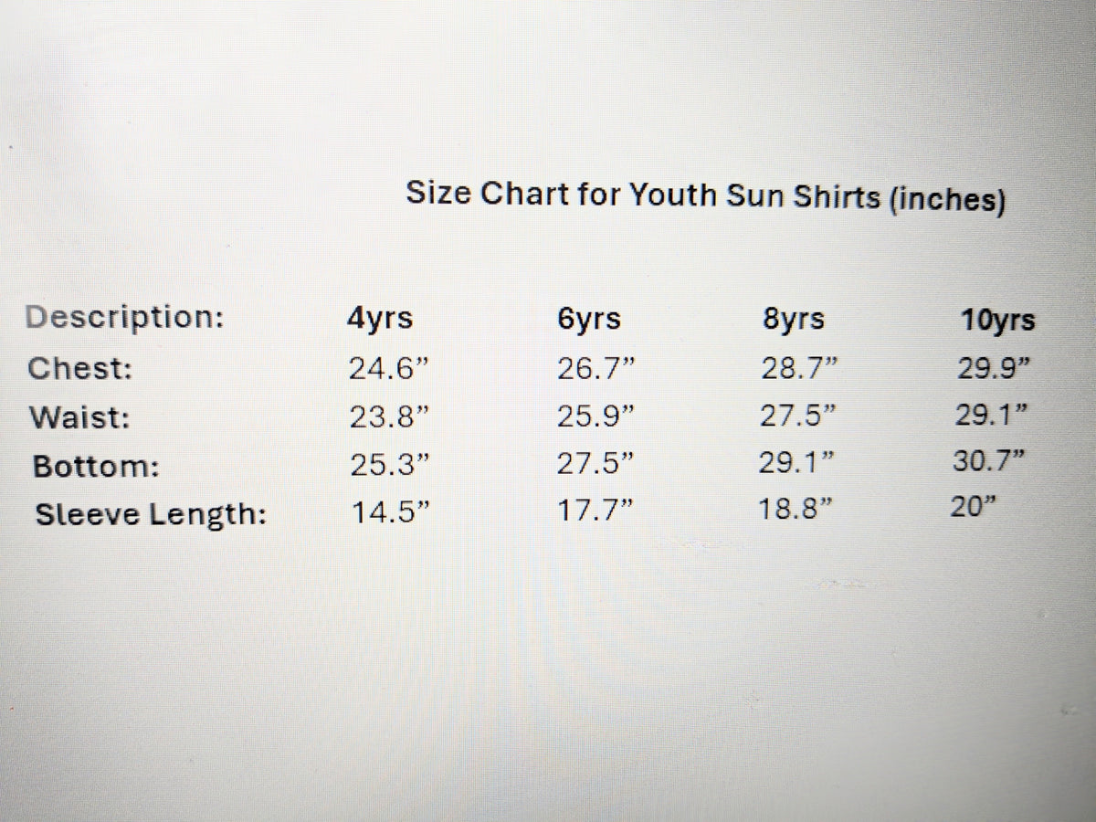 Youth Grey Horse Sun Shirt