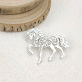 Hollow Horse Brooch