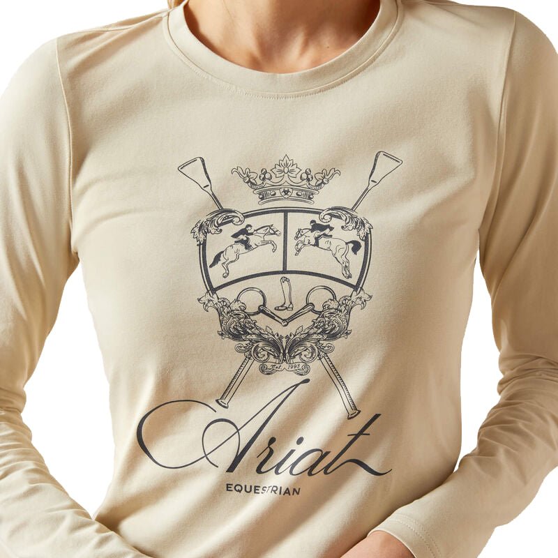 Ariat Women's Ritzy Logo Long Sleeve Tee