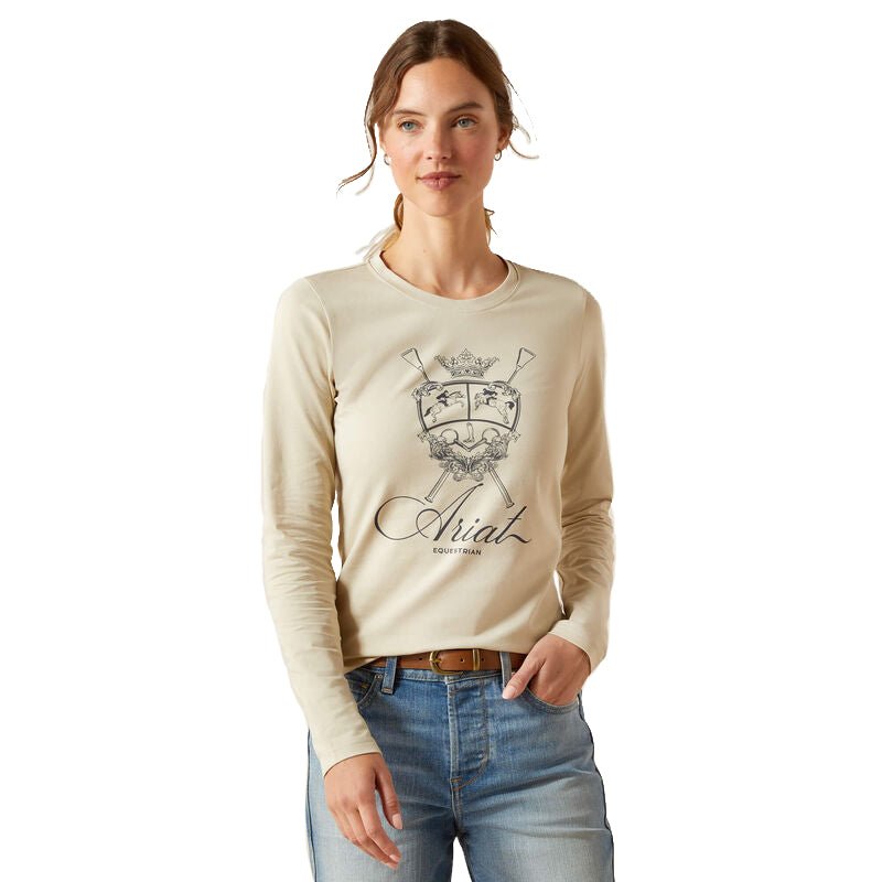 Ariat Women's Ritzy Logo Long Sleeve Tee