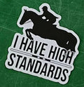 Equestrian Fox Hunter Jumper Riding PVC Stickers