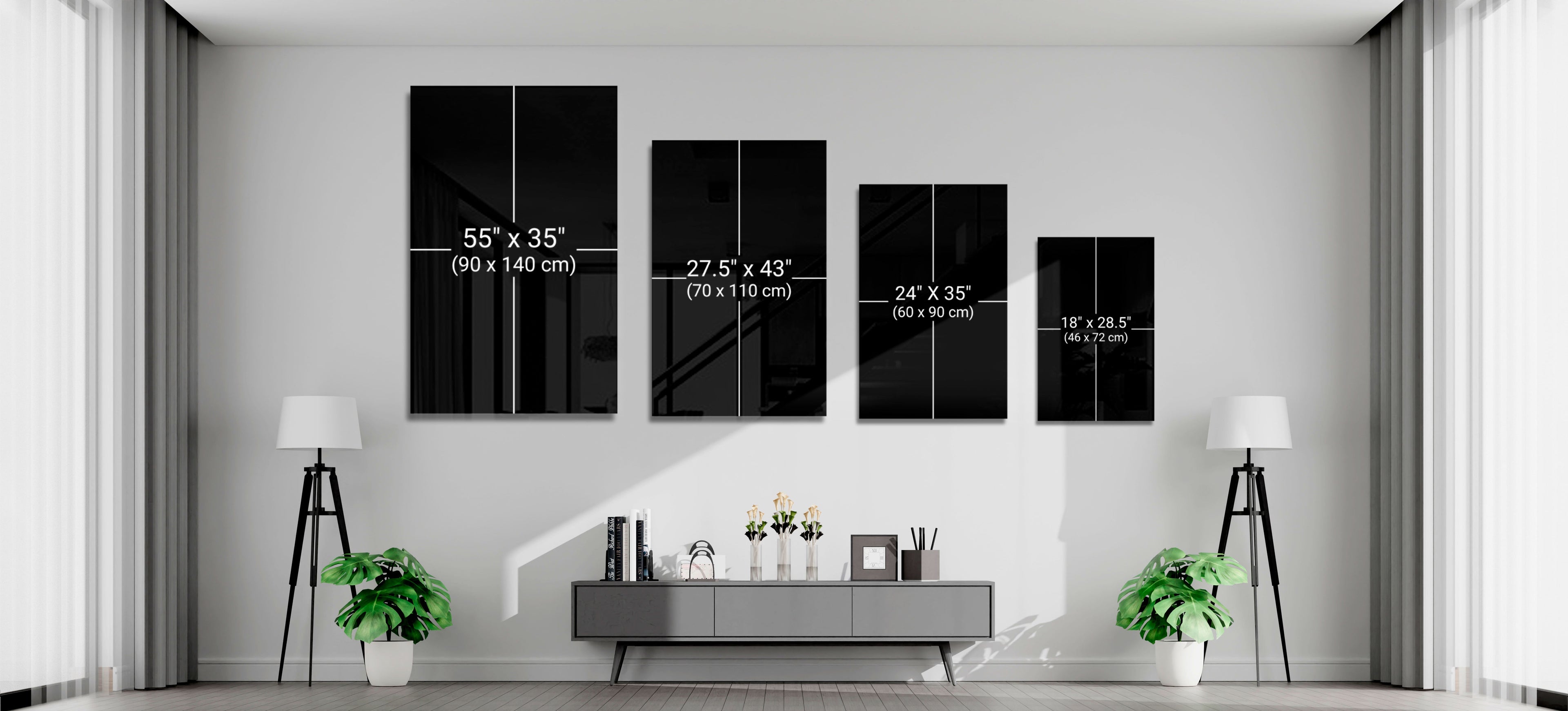 Horse Art Glass Wall Art