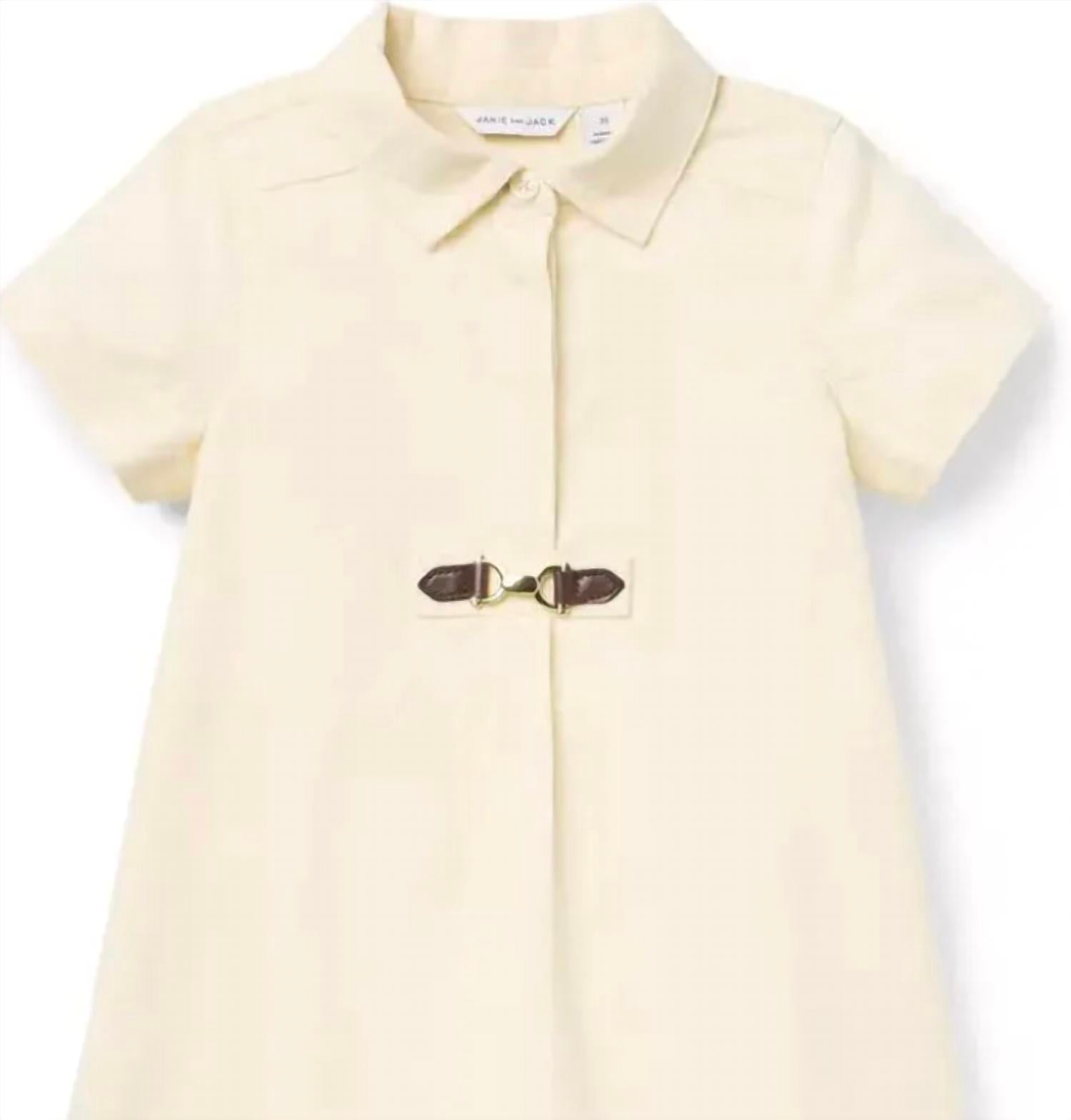 Girl's The Corduroy Bridle Bit Dress