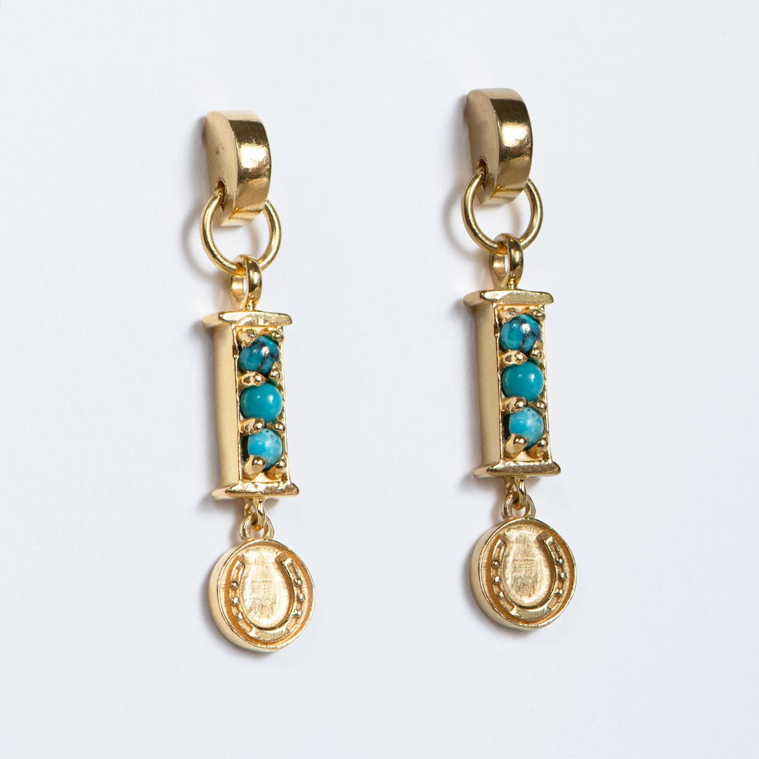 Prism - Turquoise Equestrian Horseshoe Necklace & Choker
